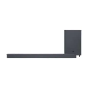 JBL Bar 2.1 Deep Bass (MK2) - 2.1 Channel soundbar with Wireless subwoofer (6.5’’), 300W Max Output, Bluetooth Enable (Black)