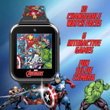 Marvel Avengers Kids Smartwatch with Games & Camera