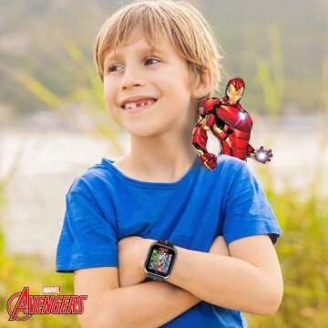 Marvel Avengers Kids Smartwatch with Games & Camera