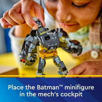 LEGO 76270 Batman Mech Building Set for Kids