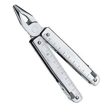 Swiss Tool Victorinox Multitool, Silver, 24 Function