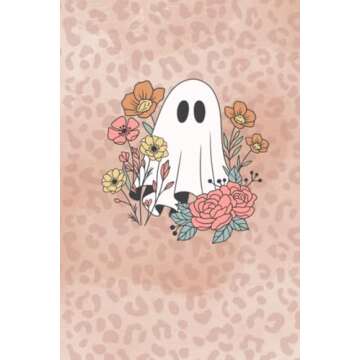 Cute Ghost Notebook: The perfect Halloween inspired notebook for spooky season
