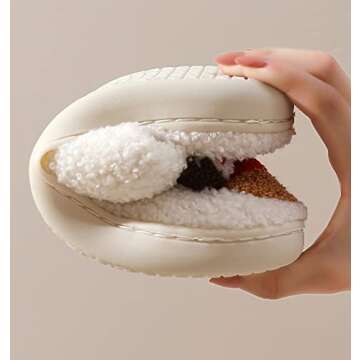 Festive Qubuwalk Christmas Santa Reindeer Slippers