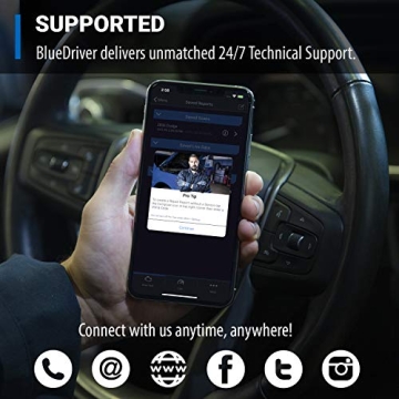 BlueDriver Bluetooth Pro OBDII Scan Tool for iPhone & Android