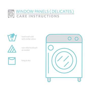 Lush Decor Riley Window Curtain Panel - Charming Handmade Bow Details - Elegant Light Filtering Single Curtain for Living Room, Dining Room, or Bedroom - 54" W x 84" L, White