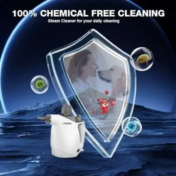 Handheld Steam Cleaner with 16 Accessories & 500ML Capacity