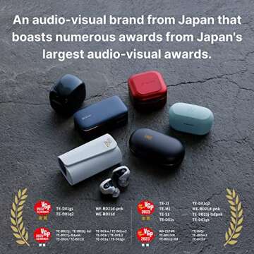 AVIOT TE-D01v Earbuds: Noise Cancelling & 60 Hours Battery