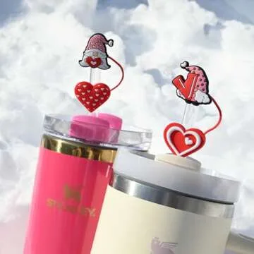 Charming Silicone Straw Covers Enhance Your Tumbler Experience