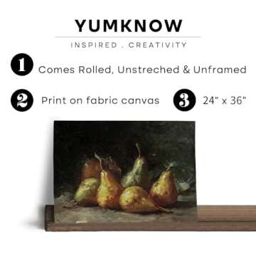 24x36 Farmhouse Still Life Canvas Print - Rustic Vintage Home Decor