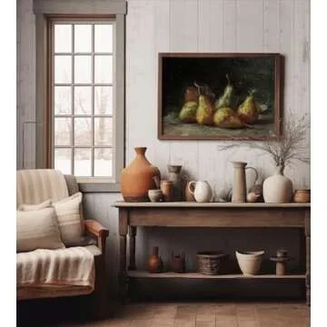 Farmhouse Still Life Canvas Art 24x36 Rustic Decor