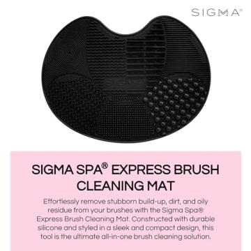 Sigma Beauty Makeup Cleaning Mat for Easy Brush Care