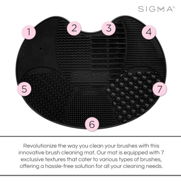 Sigma Beauty Makeup Cleaning Mat for Easy Brush Care