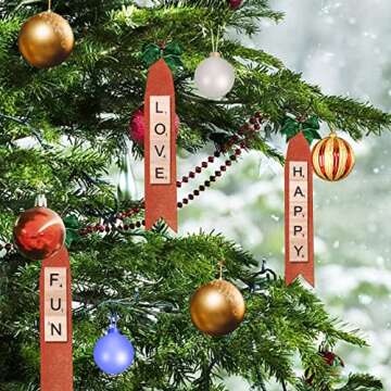 DSYJ Domino & Tile Games, Wood Letter Tiles, Scrabble Letters for Crafts - DIY Wood Gift Decoration ...