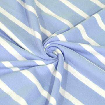 GORLYA Girl's Short Sleeve Floral Print Loose Casual Holiday Long Maxi Dress with Pockets 4-12 Years (6-7Years/Height:120cm, Blue Stripe)