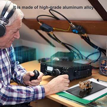 Mini Key Morse Radio for Ham Enthusiasts and Outdoors