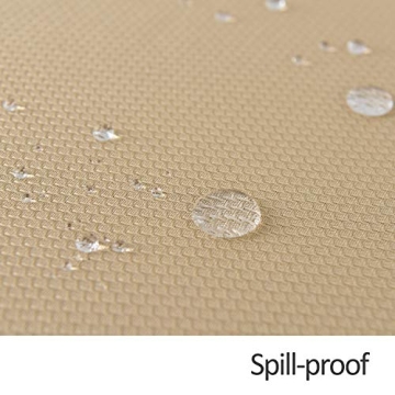 maxmill Jacquard Square Tablecloth Waterproof Stain Resistant