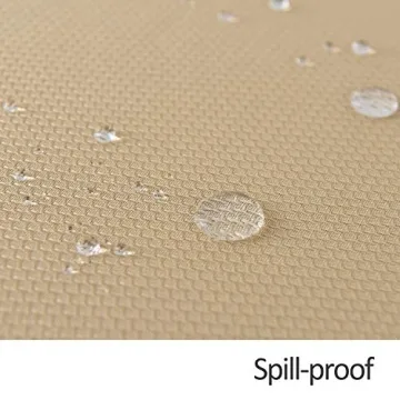 maxmill Jacquard Square Tablecloth Waterproof Stain Resistant