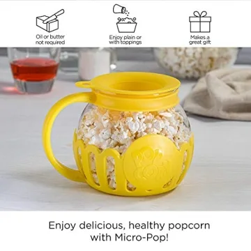 Ecolution Micro-Pop Popcorn Popper - Safe & Easy