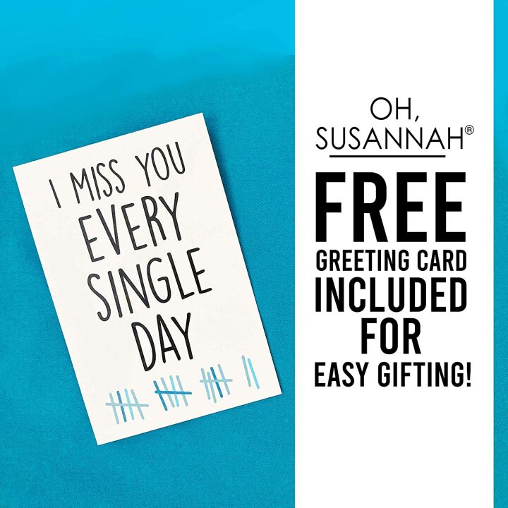 Hug This Pillow Long Distance Gift with Card