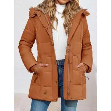 Warm Remikstyt Womens Winter Faux Fur Jacket