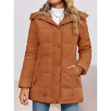 Warm Remikstyt Womens Winter Faux Fur Jacket