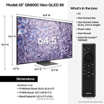 Samsung Qn800C Series Mini Led Neo Qled 8K Television
