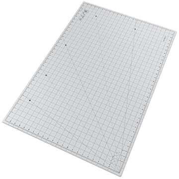 Arteza 24"x36" Cutting Mat with Grid & Non Slip Surface, Self Healing Cutting Mat for Fabric, Paper,...