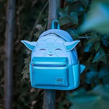 Loungefly Yoda Hologram Mini Backpack for Star Wars Fans