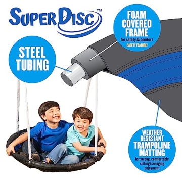 XDP Fun Forever Swing Set - Safe for Kids, Durable Design