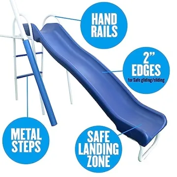 XDP Fun Forever Swing Set - Safe for Kids, Durable Design