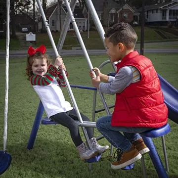 XDP Fun Forever Swing Set - Safe for Kids, Durable Design