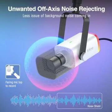 FIFINE Gaming Microphone Kit for Crystal Clear Audio