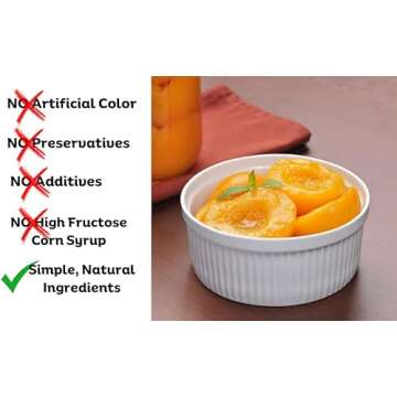 Amish Valley Old Fashioned Canned Peaches - 32 oz Jar