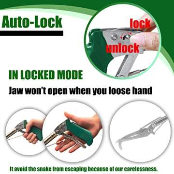 IC ICLOVER Professional Snake Tongs and Hook Kit