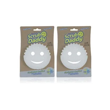 Scrub Daddy Sponge - Dye Free, Odor Resistant, Multi-Use Scrubber