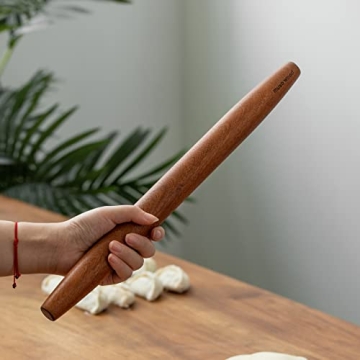 Muso Wood Sapele French Rolling Pin for Baking