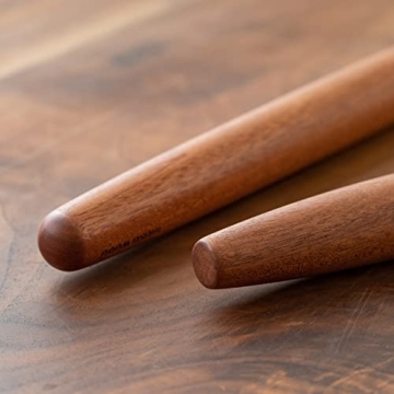 Muso Wood Sapele French Rolling Pin for Baking