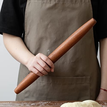 Muso Wood Sapele French Rolling Pin for Baking
