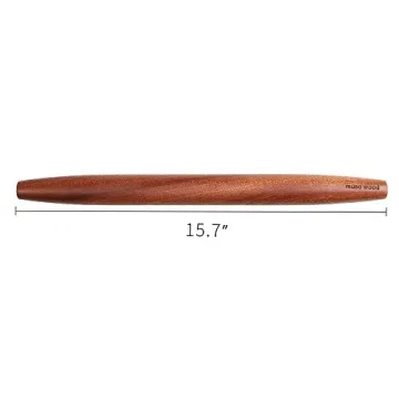 Muso Wood Sapele French Rolling Pin for Baking