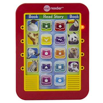 Encyclopedia Britannica Kids - Me Reader Electronic Reader and 8 Sound Book Library - Animals and Space- PI Kids