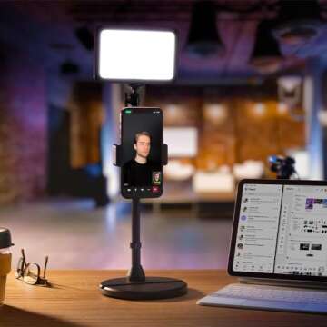 Elgato Key Light Mini – Portable LED Panel for Streaming, Video Conferencing, Gaming, 800 Lumens, ...