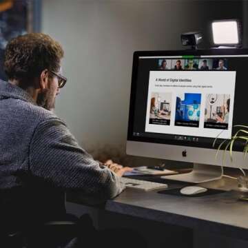 Elgato Key Light Mini – Portable LED Panel for Streaming, Video Conferencing, Gaming, 800 Lumens, Rechargeable Battery, TikTok, Instagram, YouTube, Zoom, Microsoft Teams, PC/Mac/iPhone/Android