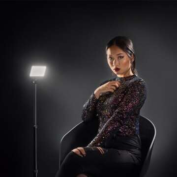 Elgato Key Light Mini – Portable LED Panel for Streaming, Video Conferencing, Gaming, 800 Lumens, Rechargeable Battery, TikTok, Instagram, YouTube, Zoom, Microsoft Teams, PC/Mac/iPhone/Android