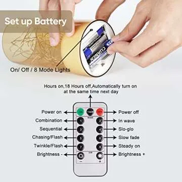 Homemory Flickering Flameless Candles with Remote, Embedded String Lights in Acylinder LED Candles, Battery Operated Fake Candles with Timer, Candle Decor for Home Wedding, Set of 3,Gold