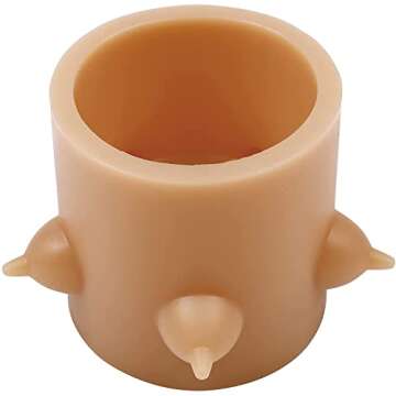 Silicone Puppy Nipple Feeder, Bubble Milk Bowl 5 Nipple Puppy Feeder Bionic Self Feeding Device for ...