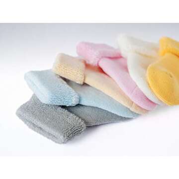 Baby Socks, Fowateda 6 Pairs Toddler Socks Thick & Warm for Newborn Infants Toddlers For 0-12 Months