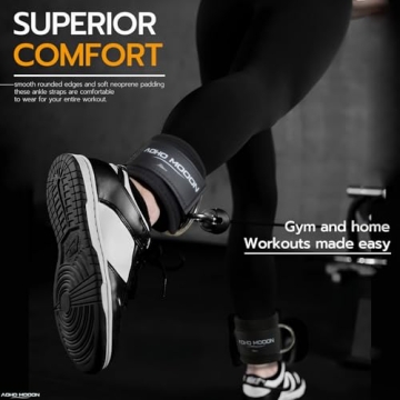 AOHO MOOON Adjustable Ankle Straps for Effective Workouts