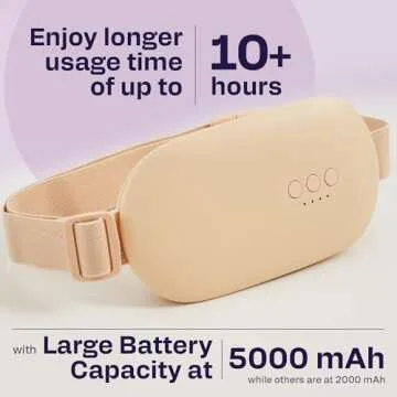 Heating Pad for Cramps - Cordless & Fast Relief