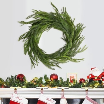 Norfolk Pine Garland - 6 Ft Realistic Christmas Greenery