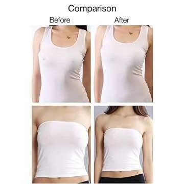 NALIA Ultra-thin Reusable Nipple Covers for Discreet Style